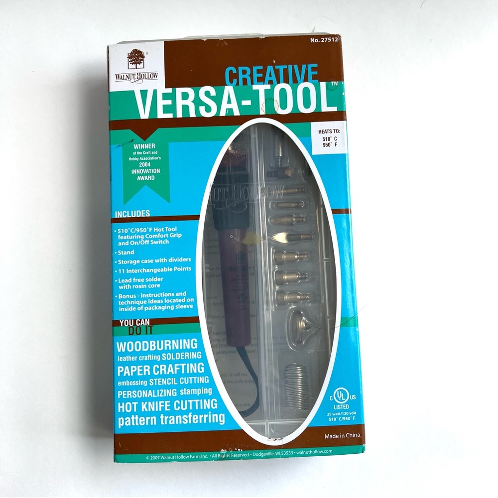 Creative Versa Tool Walnut Hollow Wood Burning